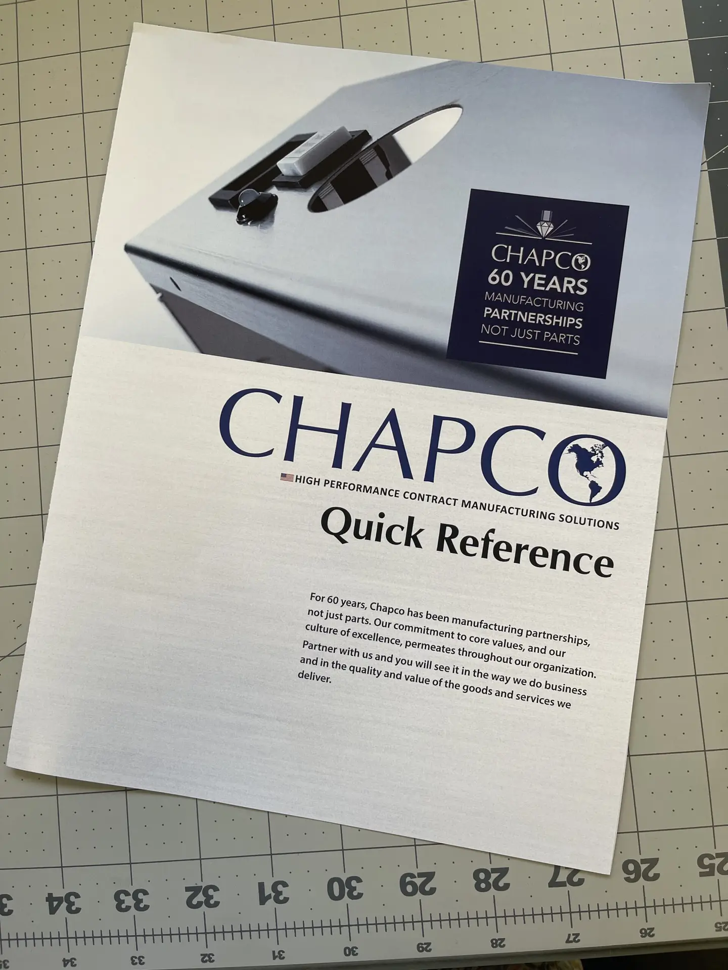 Chapco’s Quick Reference Guide for Engineers