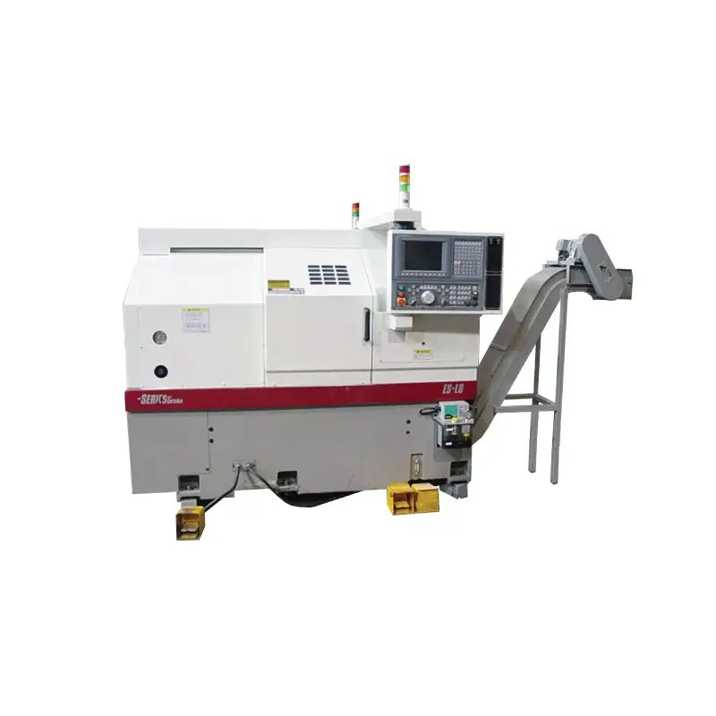 OKUMA ES-L8 CNC lathe at Chapco, Inc.: precision CNC turning for cylindrical components and tight-tolerance machined parts
