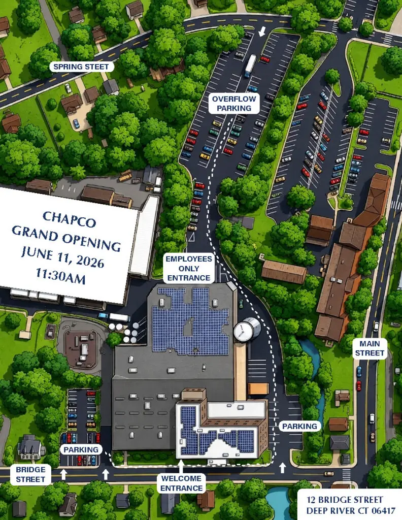 Chapco Inc., Open House Parking & Logistics
