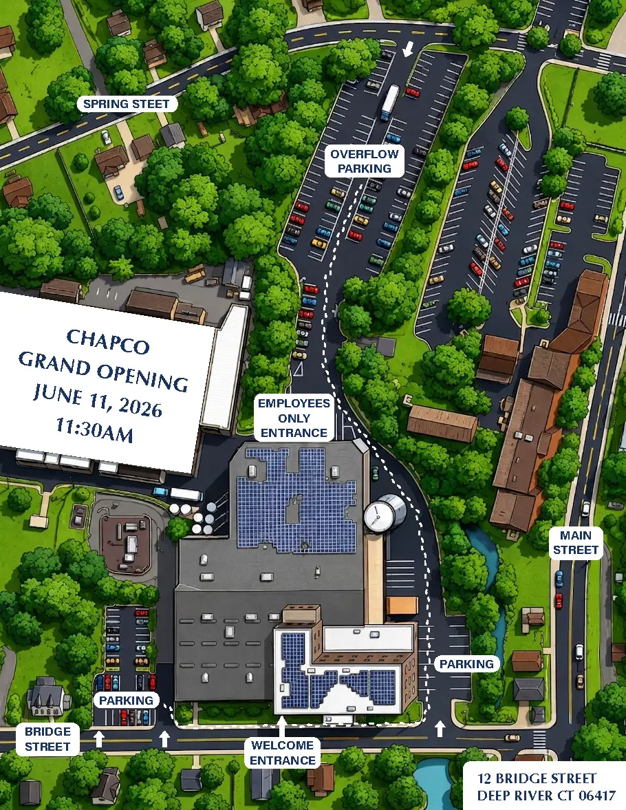 Chapco Inc., Open House Parking & Logistics