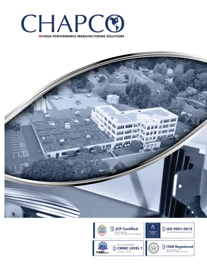 Chapco, Inc., Precision sheet metal fabrication and contract manufacturing in Deep River, CT; serving the submarine industrial base, data centers, and industrial OEMs.