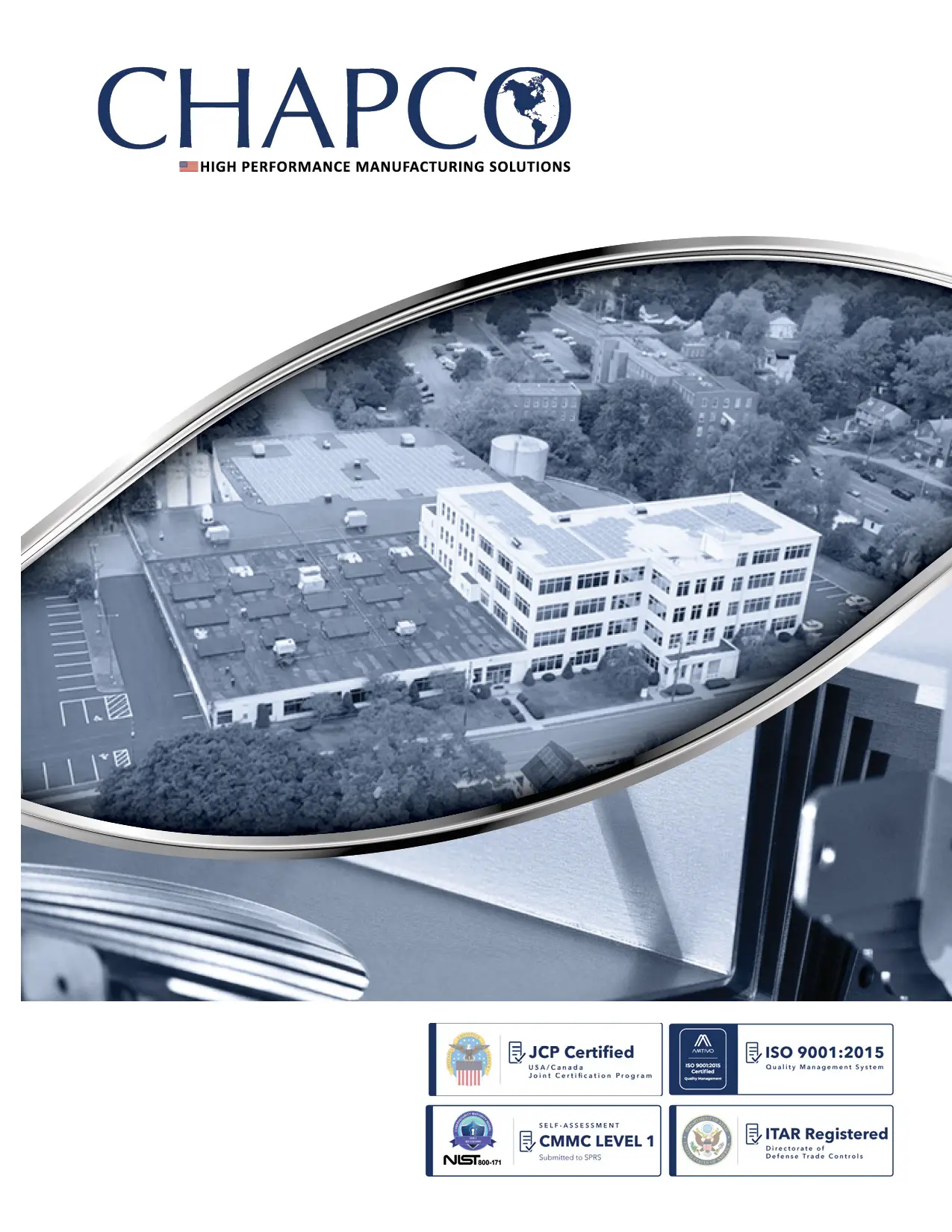 Chapco, Inc., Precision sheet metal fabrication and contract manufacturing in Deep River, CT; serving the submarine industrial base, data centers, and industrial OEMs.